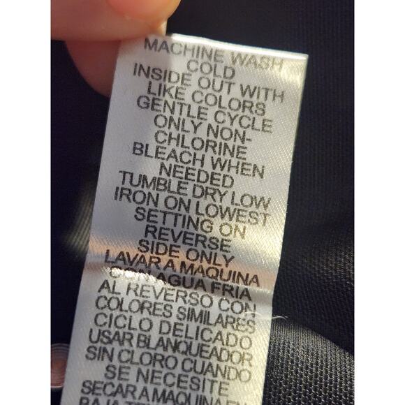 Democracy Capris Women's 16 Denim Stretch Ab Solution Skimmer Elastic Waist NWT - Picture 6 of 6